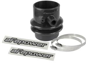 aFe Power Magnum FORCE Cold Air Intake System Spare Parts Kit (3-1/4 IN ID x 4-1/2 IN L) Straight Bellow-Coupler - Black - 59-00110