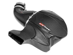 aFe Power Black Series Carbon Fiber Cold Air Intake System w/ Pro DRY S Filter Jeep Grand Cherokee (WK2) 12-21 V8-6.4L HEMI - 58-10001D