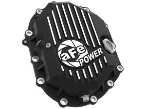 aFe Power - aFe Power Pro Series Front Differential Cover Black w/ Machined Fins & Gear Oil GM 2500/3500 11-20 V8-6.0L/6.6L (AAM 9.25) - 46-71051B - Image 2