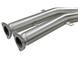 aFe Power - aFe Power MACH Force-XP 2-1/2 IN 304 Stainless Steel Cat-Back Exhaust w/ Polished Tips BMW M3 (E46) 01-06 L6-3.2L S54 - 49-36344-P - Image 4