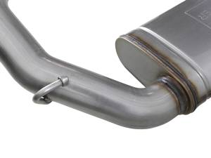 aFe Power - aFe Power MACH Force-Xp 3 IN 409 Stainless Steel Axle-Back Hi-Tuck Exhaust System Jeep Wrangler (JL) 18-23 L4-2.0L (t)/V6-3.6L - 49-48080 - Image 4