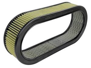 aFe Power - aFe Power Magnum FLOW Round Racing Air Filter w/ Pro GUARD 7 Media 18-1/8 IN L x 7-1/4 IN W x 4 IN H w/ Expanded Metal - 18-87003 - Image 3