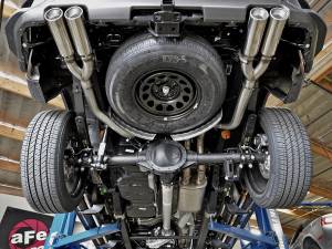 aFe Power - aFe Power Vulcan Series 4 IN to 3 IN 304 Stainless Cat-Back Exhaust System w/ Polished Tip GM Silverado/Sierra 1500 19-23 V8-6.2L - 49-34102-P - Image 6