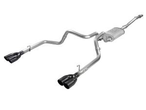 aFe Power Vulcan Series 3 IN 304 Stainless Steel Cat-Back Exhaust System w/ Black Tip GM Silverado/Sierra 1500 19-23 V6-4.3L/V8-5.3L - 49-34104-B