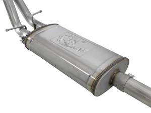 aFe Power - aFe Power Vulcan Series 3 IN 304 Stainless Steel Cat-Back Exhaust System w/ Black Tip GM Silverado/Sierra 1500 19-23 V6-4.3L/V8-5.3L - 49-34104-B - Image 3