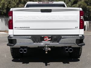 aFe Power - aFe Power Vulcan Series 3 IN 304 Stainless Steel Cat-Back Exhaust System w/ Black Tip GM Silverado/Sierra 1500 19-23 V6-4.3L/V8-5.3L - 49-34104-B - Image 8