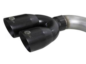 aFe Power - aFe Power Vulcan Series 3 IN 304 Stainless Steel Cat-Back Exhaust System w/ Black Tip GM Silverado/Sierra 1500 19-23 V6-4.3L/V8-5.3L - 49-34106-B - Image 2