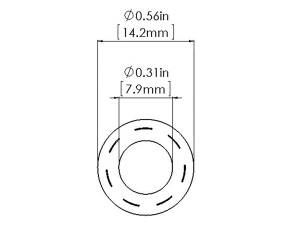 aFe Power - aFe Power Magnum FORCE Replacement Fuel Hose Kit 5/16 IN ID x 36 IN L - 59-02004 - Image 4