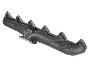 aFe Power BladeRunner Ported Ductile Iron Exhaust Manifold Dodge Diesel Trucks 94-98 L6-5.9L (td) - 46-40044-1