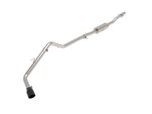 aFe Power - aFe Power Apollo GT Series 3 IN 409 Stainless Steel Cat-Back Exhaust System w/ Black Tip Ford Ranger 19-23 L4-2.3L (t) - 49-43115-B - Image 1