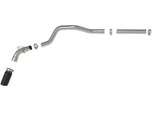 aFe Power - aFe Power Large Bore-HD 3 IN 409 Stainless Steel DPF-Back Exhaust System w/Black Tip Dodge RAM 1500 EcoDiesel 14-19 V6-3.0L (td) - 49-42065-B - Image 3