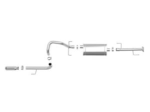 aFe Power - aFe Power MACH Force-Xp 2-1/2 IN 304 Stainless Steel Cat-Back Exhaust System w/ Polish Tip Toyota 4Runner 10-23 V6-4.0L - 49-36040-1P - Image 2