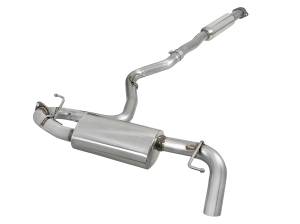 aFe Power Takeda 2-1/2 IN 304 Stainless Steel Cat-Back Exhaust System Subaru Crosstrek 18-23 H4-2.0L - 49-36803