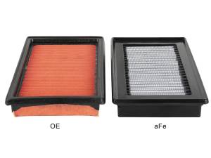 aFe Power - aFe Power Magnum FLOW OE Replacement Air Filter w/ Pro DRY S Media (Pair) Infiniti Q50 V6-3.5L (V35) 14-18 / 14-15 V6-3.7L (V37) - 31-10273-MA - Image 3