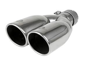 aFe Power - aFe Power Vulcan   Series 3 IN to 2-1/2 IN 304 Stainless Steel Cat-Back Exhaust Polished Jeep Gladiator (JT) 20-23 V6-3.6L - 49-38084-P - Image 2