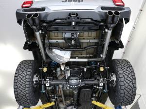 aFe Power - aFe Power Vulcan Series 3 IN to 2-1/2 IN 304 Stainless Steel Cat-Back Exhaust System Black Jeep Gladiator (JT) 20-23 V6-3.6L - 49-38084-B - Image 7