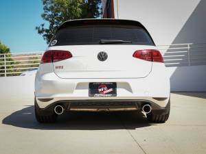 aFe Power - aFe Power MACH Force-Xp 3 IN to 2-1/2 IN Stainless Steel Axle-Back Exhaust System Polished Volkswagen GTI (MKVII) 15-17 L4-2.0L (t) - 49-36417-P - Image 6