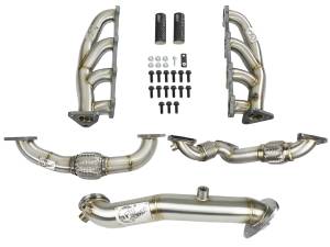 aFe Power Twisted Steel 304 Stainless Steel Performance Package GM Diesel Trucks 15-16 V8-6.6L (td) LML - 48-34137