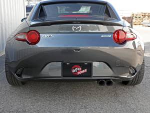aFe Power - aFe Power Takeda 2-1/2 IN 304 Stainless Steel Cat-Back Exhaust w/ Polished Tip Mazda MX-5 Miata (ND) 16-23 L4-2.0L - 49-37005-P - Image 3