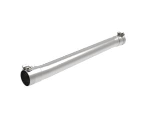 aFe Power Apollo GT Series 409 Stainless Steel Muffler Delete Pipe GM Silverado/Sierra 1500 19-20 V8-6.2L - 49C44114NM