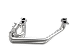 aFe Power Twisted Steel Long Tube Header 304 Stainless Steel Subaru Impreza WRX/STi/Legacy 02-21 H4-2.0L (t)/2.5L (t) - 48-36803