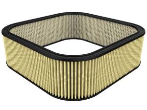 aFe Power - aFe Power Magnum FLOW Round Racing Air Filter w/ Pro GUARD 7 Media 20.6 IN L x 20.6 IN W x 6.50 IN H w/ Expanded Metal - 18-87004 - Image 1