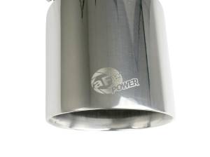 aFe Power - aFe Power MACH Force-Xp 304 Stainless Steel Clamp-on Exhaust Tip Polished 2-1/2 IN Inlet x 4-1/2 IN Outlet x 7 IN L - 49T25454-P071 - Image 5