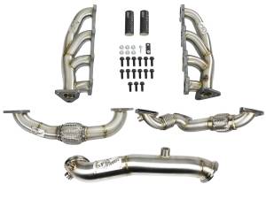 aFe Power Twisted Steel 304 Stainless Steel Performance Package GM Diesel Trucks 11-15 V8-6.6L (td) LML - 48-34139