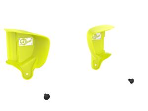 aFe Power - aFe POWER Dynamic Air Scoop D.A.S. Yellow BMW M3 15-18 (F80)/M4 15-20 (F82/83) S55 - 54-13032SE - Image 5