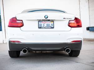 aFe Power - aFe Power MACH Force-XP 3 IN to 2-1/2 IN 304 Stainless Steel Axle-Back Exhaust Polished BMW M235i (F22/23) 14-16 L6-3.0L (t) N55 - 49-36348-P - Image 4