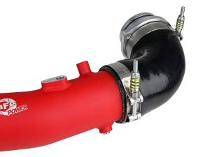 aFe Power - aFe Power BladeRunner 2-1/2 IN Aluminum Hot Charge Pipe Red Toyota GR Supra (A90) 20-23 L6-3.0L (t) - 46-20398-R - Image 3