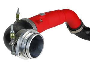 aFe Power - aFe Power BladeRunner 2-1/2 IN Aluminum Hot Charge Pipe Red Toyota GR Supra (A90) 20-23 L6-3.0L (t) - 46-20398-R - Image 4