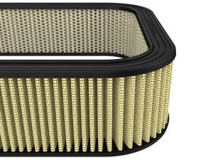 aFe Power - aFe Power Magnum FLOW Round Racing Air Filter w/ Pro GUARD 7 Media 20-1/4 IN L x 16-3/8 IN W x 5-1/4 IN H w/ Expanded Metal - 18-87005 - Image 2