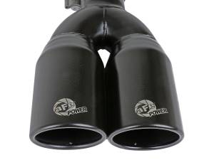 aFe Power - aFe Power MACH Force-Xp 409 Stainless Steel Clamp-on Exhaust Tip Black 2-1/2 IN Inlet x 3-1/2 IN Outlet X 12 IN L - 49T25374-B12 - Image 3