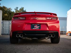 aFe Power - aFe Power MACH Force-Xp 2-1/2 IN 409 Stainless Steel Axle-Back Exhaust System Polished Chevrolet Camaro SS 16-23 V8-6.2L - 49-44119-P - Image 3