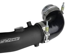 aFe Power - aFe Power BladeRunner 2-1/2 IN to 3 IN Aluminum Hot-Side Charge Pipe Black BMW Z4 M40i (G29) 20-23 L6-3.0L (t) B58 - 46-20408-B - Image 3