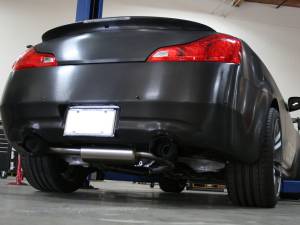 aFe Power - aFe Power Takeda 2-1/2 IN 304 Stainless Steel Cat-Back Exhaust System w/ Black Tips Infiniti G37 08-13/Q60 14-15 V6-3.7L (VQ37VHR) - 49-36103-B - Image 3