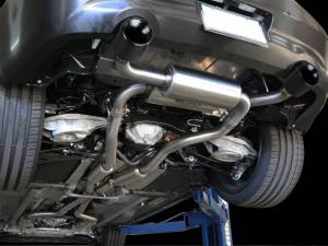 aFe Power - aFe Power Takeda 2-1/2 IN 304 Stainless Steel Cat-Back Exhaust System w/ Black Tips Infiniti G37 08-13/Q60 14-15 V6-3.7L (VQ37VHR) - 49-36103-B - Image 4