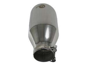 aFe Power - aFe Power MACH Force-Xp 304 Stainless Steel Clamp-on Exhaust Tip Polished 2-1/2 IN Inlet x 4-1/2 IN Outlet x 9 IN L - 49T25454-P091 - Image 4