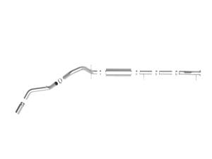 aFe Power - aFe Power Apollo GT Series 4 IN 409 Stainless Steel Cat-Back Exhaust System w/ Polish Tip GM 2500/3500HD 20-23 V8-6.6L L8T - 49-44122-P - Image 2