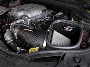 aFe Power - aFe Power Track Series Stage-2 Carbon Fiber Intake System w/ Pro DRY S Filter Jeep Grand Cherokee Trackhawk (WK2) 19-21 V8-6.2L (sc) - 57-10009D - Image 7