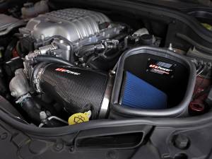 aFe Power - aFe Power Track Series Stage-2 Carbon Fiber Intake System w/ Pro 5R Filter Jeep Grand Cherokee Trackhawk (WK2) 19-21 V8-6.2L (sc) - 57-10009R - Image 7