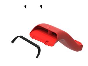 aFe Power - aFe POWER Dynamic Air Scoop D.A.S. Red Ford F-150/Raptor 15-20 V6-2.7L (tt)/3.5L (tt)/V8-5.0L - 53-10008SR - Image 2