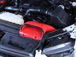 aFe Power - aFe POWER Dynamic Air Scoop D.A.S. Red Ford F-150/Raptor 15-20 V6-2.7L (tt)/3.5L (tt)/V8-5.0L - 53-10008SR - Image 7