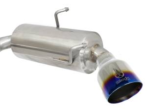 aFe Power - aFe Power Takeda 2-1/2 IN 304 Stainless Steel Cat-Back Exhaust System w/Blue Flame Tip Toyota GR86/FR-S/BRZ 13-23 H4-2.0L/2.4L - 49-36023-L - Image 3