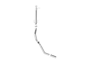 aFe Power - aFe Power Apollo GT Series 3-1/2 IN Stainless Steel Axle-Back Exhaust System w/ Polish Tip Ford F-250/F-350 17-22 V8-6.2/7.3L - 49-43116NM-P - Image 2