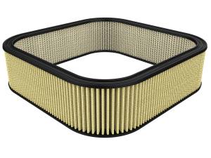 aFe Power Magnum FLOW Round Racing Air Filter w/ Pro GUARD 7 Media 20.6 IN L x 20.6 IN W x 5.70 IN H w/ Expanded Metal - 18-87006