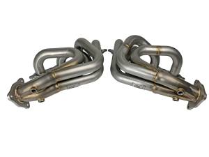 aFe Power - aFe Power Twisted Steel 1-7/8 IN to 2-3/4 IN 304 Stainless Headers w/ Raw Finish Chevrolet Corvette (C8) 20-23 V8-6.2L - 48-34148 - Image 3