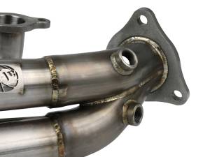 aFe Power - aFe Power Twisted Steel 1-7/8 IN to 2-3/4 IN 304 Stainless Headers w/ Raw Finish Chevrolet Corvette (C8) 20-23 V8-6.2L - 48-34148 - Image 6