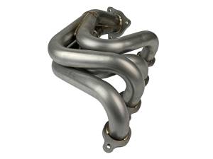 aFe Power - aFe Power Twisted Steel 1-7/8 IN to 2-3/4 IN 304 Stainless Headers w/ Raw Finish Chevrolet Corvette (C8) 20-23 V8-6.2L - 48-34148 - Image 7